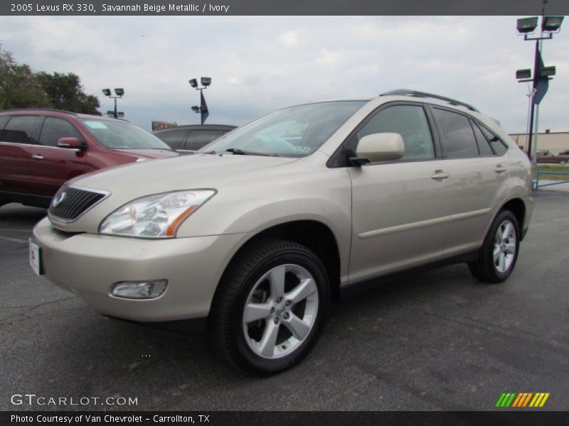 Savannah Beige Metallic / Ivory 2005 Lexus RX 330