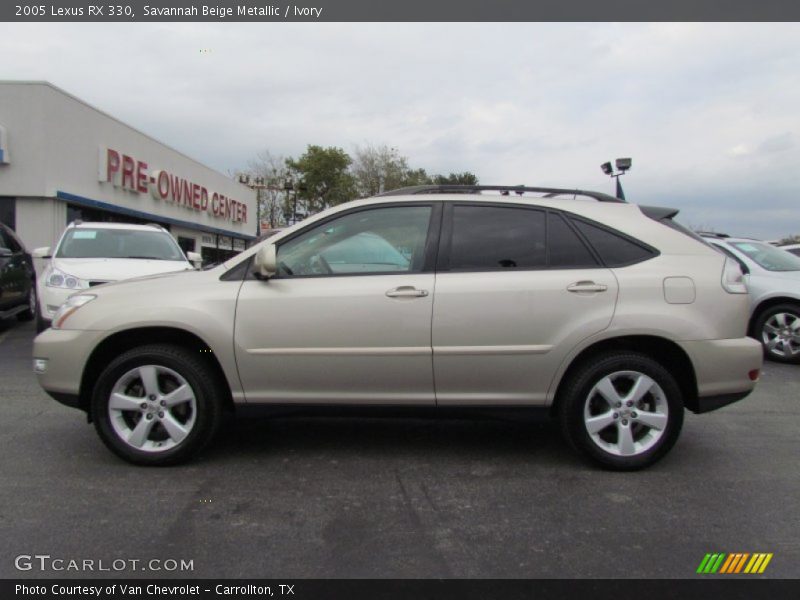 Savannah Beige Metallic / Ivory 2005 Lexus RX 330