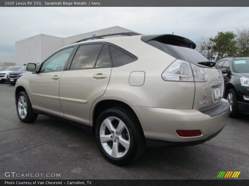 Savannah Beige Metallic / Ivory 2005 Lexus RX 330