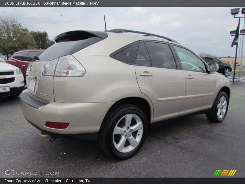 Savannah Beige Metallic / Ivory 2005 Lexus RX 330