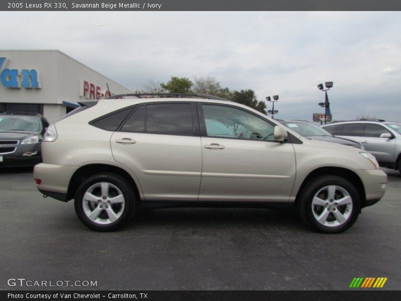 Savannah Beige Metallic / Ivory 2005 Lexus RX 330