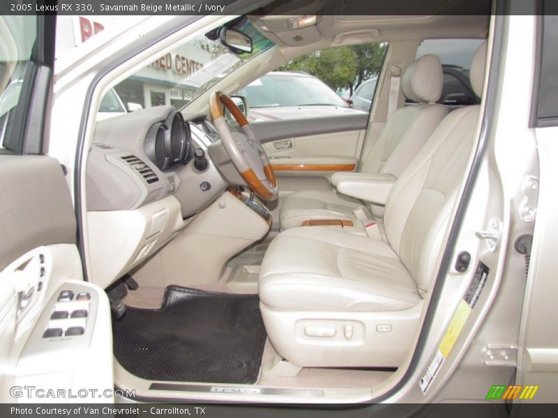 Savannah Beige Metallic / Ivory 2005 Lexus RX 330