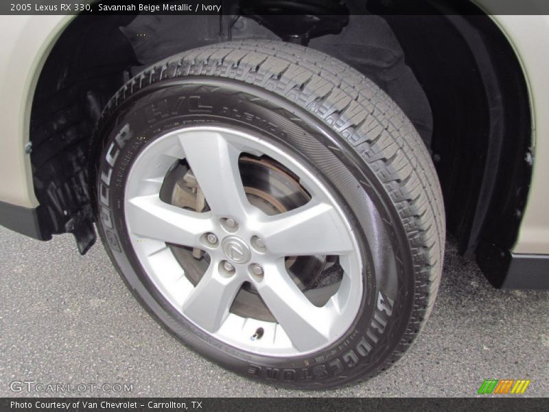 Savannah Beige Metallic / Ivory 2005 Lexus RX 330