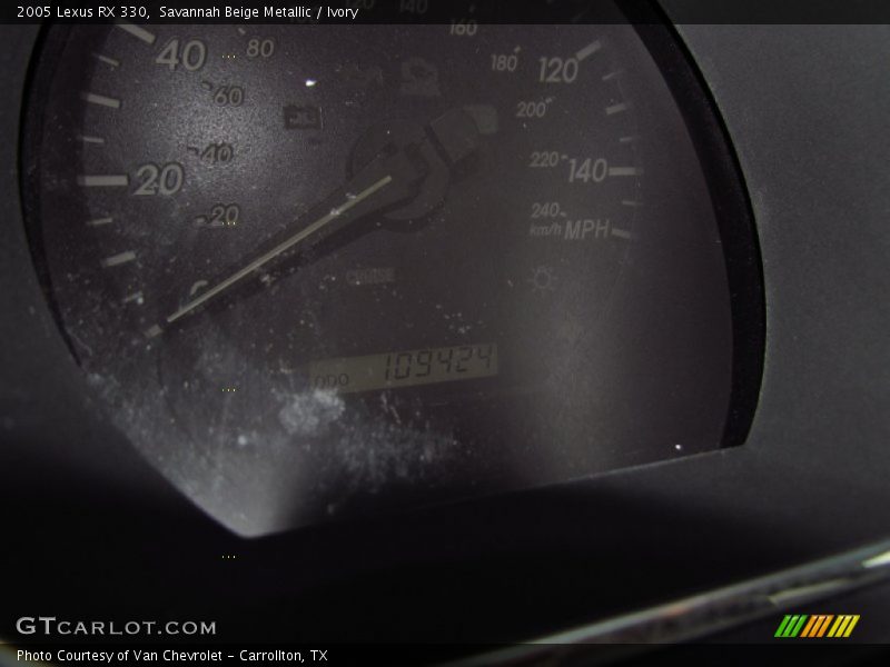 Savannah Beige Metallic / Ivory 2005 Lexus RX 330