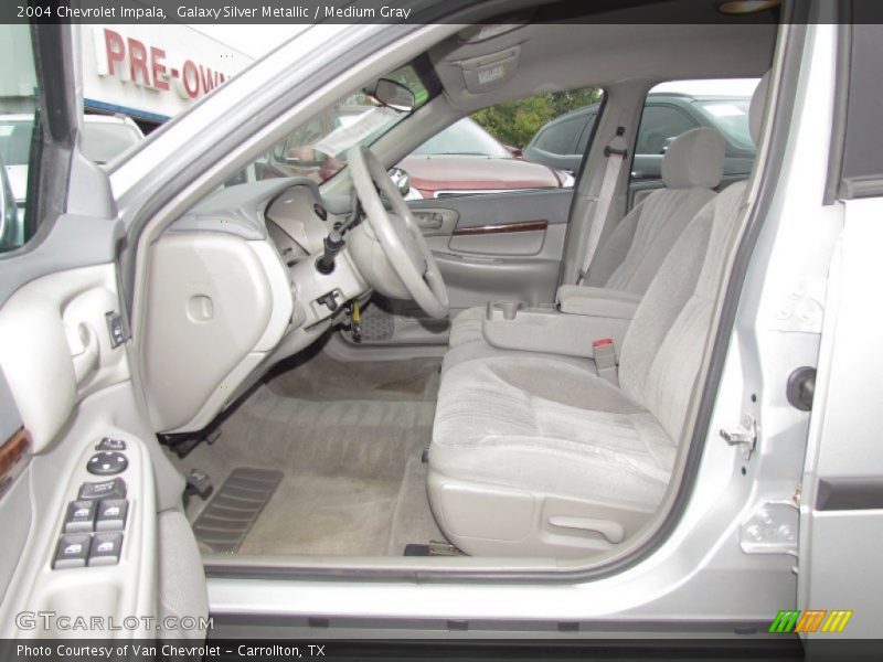 Galaxy Silver Metallic / Medium Gray 2004 Chevrolet Impala