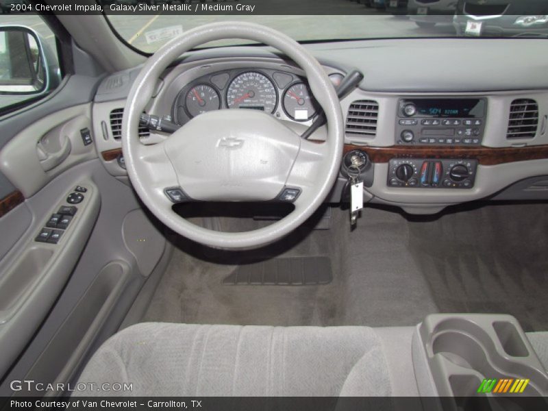Galaxy Silver Metallic / Medium Gray 2004 Chevrolet Impala