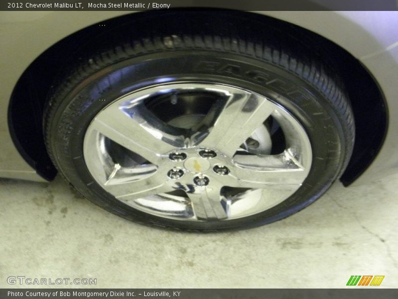 Mocha Steel Metallic / Ebony 2012 Chevrolet Malibu LT