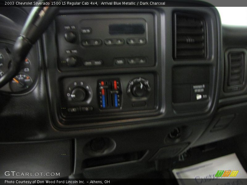 Arrival Blue Metallic / Dark Charcoal 2003 Chevrolet Silverado 1500 LS Regular Cab 4x4