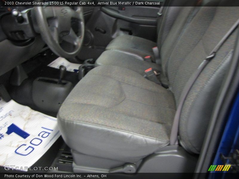 Arrival Blue Metallic / Dark Charcoal 2003 Chevrolet Silverado 1500 LS Regular Cab 4x4