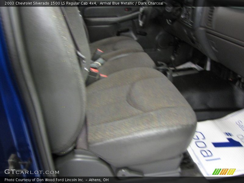 Arrival Blue Metallic / Dark Charcoal 2003 Chevrolet Silverado 1500 LS Regular Cab 4x4