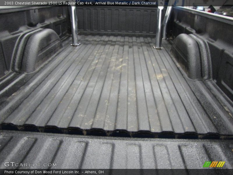 Arrival Blue Metallic / Dark Charcoal 2003 Chevrolet Silverado 1500 LS Regular Cab 4x4