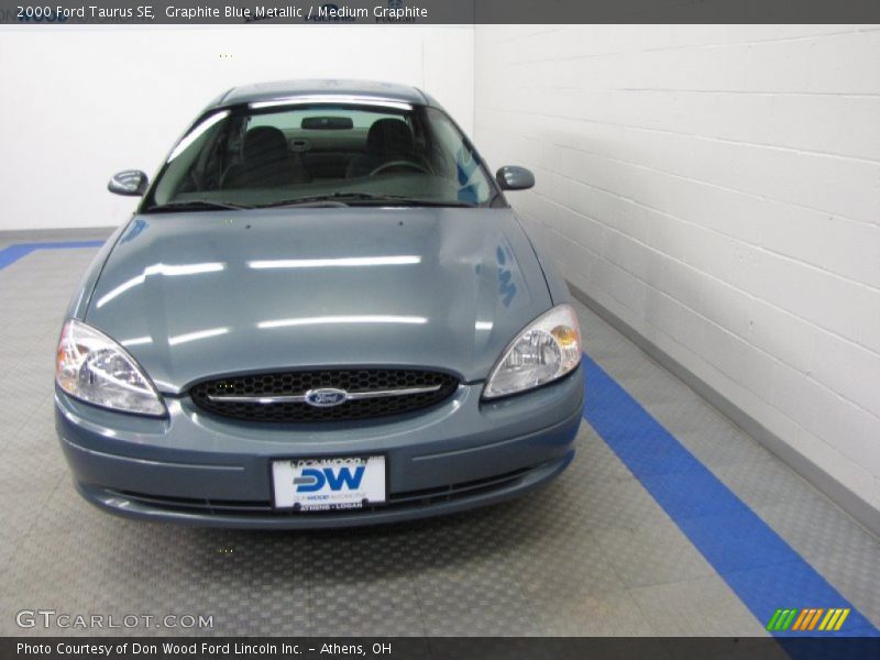 Graphite Blue Metallic / Medium Graphite 2000 Ford Taurus SE