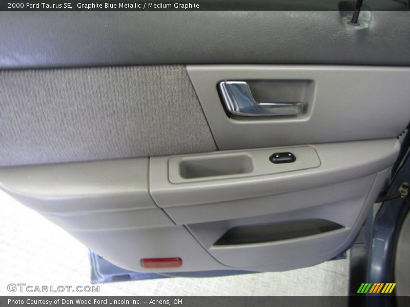 Graphite Blue Metallic / Medium Graphite 2000 Ford Taurus SE