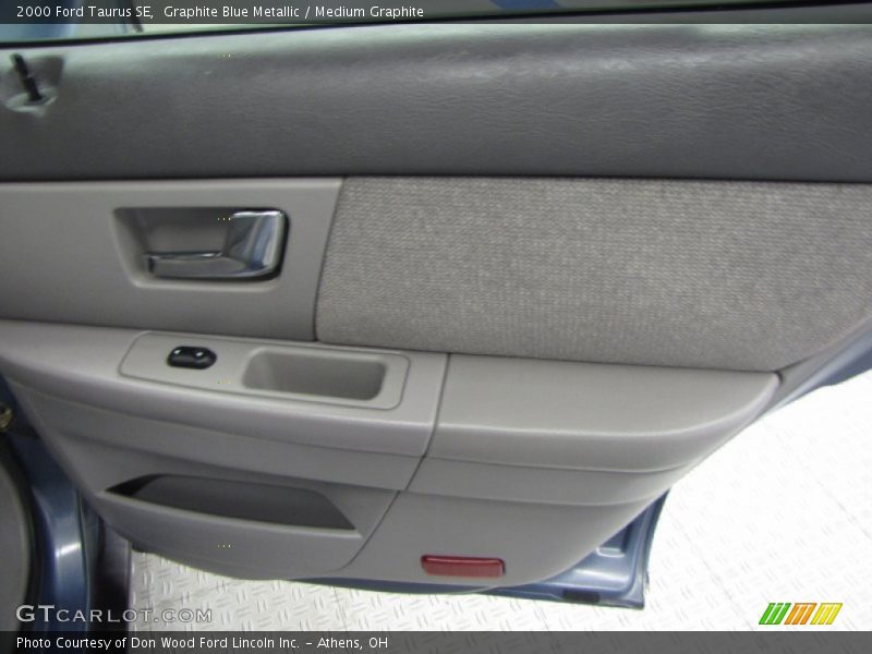 Graphite Blue Metallic / Medium Graphite 2000 Ford Taurus SE