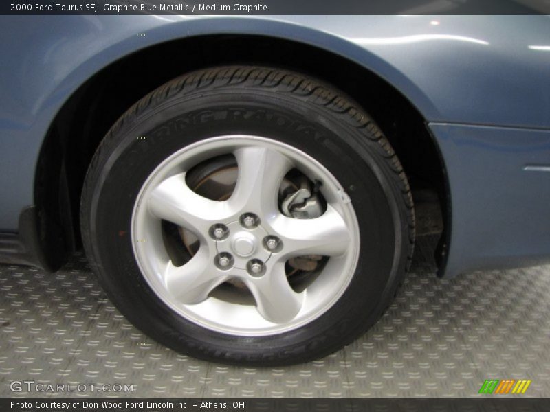 Graphite Blue Metallic / Medium Graphite 2000 Ford Taurus SE