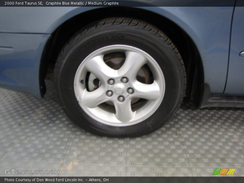 Graphite Blue Metallic / Medium Graphite 2000 Ford Taurus SE
