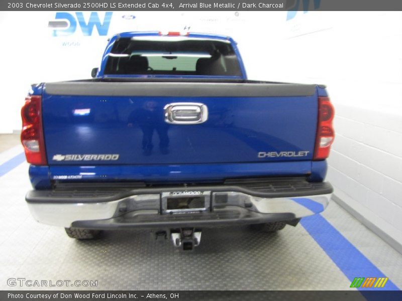 Arrival Blue Metallic / Dark Charcoal 2003 Chevrolet Silverado 2500HD LS Extended Cab 4x4