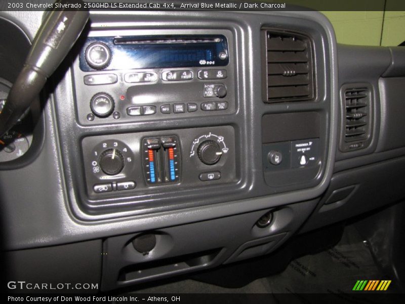 Arrival Blue Metallic / Dark Charcoal 2003 Chevrolet Silverado 2500HD LS Extended Cab 4x4