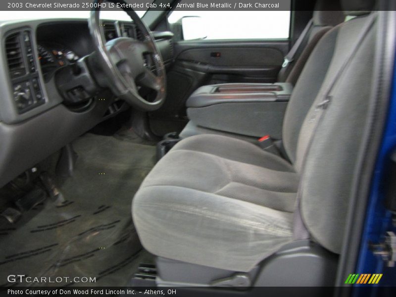 Arrival Blue Metallic / Dark Charcoal 2003 Chevrolet Silverado 2500HD LS Extended Cab 4x4