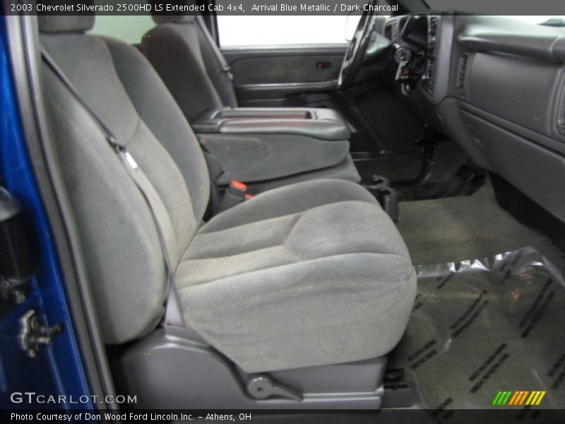 Arrival Blue Metallic / Dark Charcoal 2003 Chevrolet Silverado 2500HD LS Extended Cab 4x4