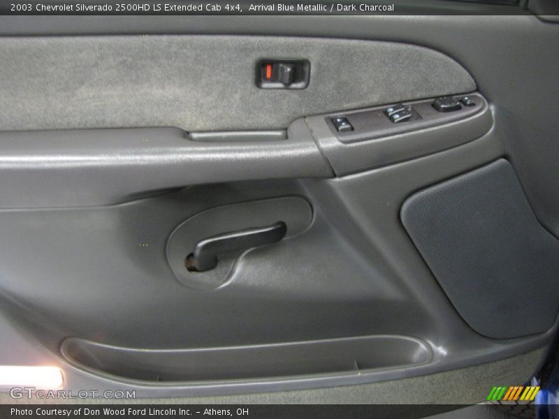 Arrival Blue Metallic / Dark Charcoal 2003 Chevrolet Silverado 2500HD LS Extended Cab 4x4