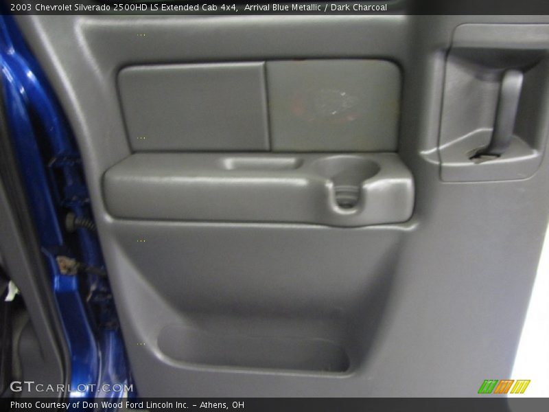 Arrival Blue Metallic / Dark Charcoal 2003 Chevrolet Silverado 2500HD LS Extended Cab 4x4