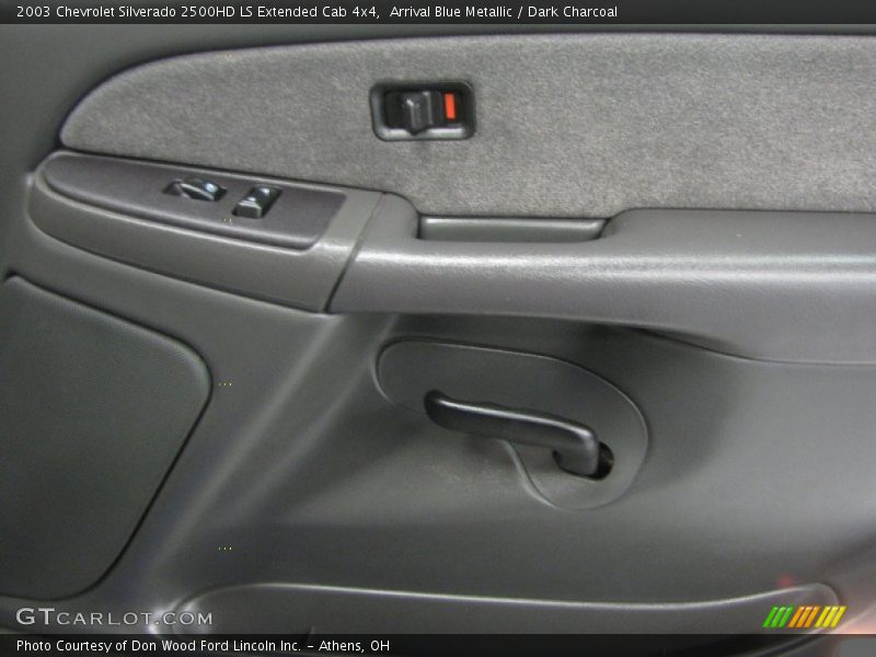 Arrival Blue Metallic / Dark Charcoal 2003 Chevrolet Silverado 2500HD LS Extended Cab 4x4