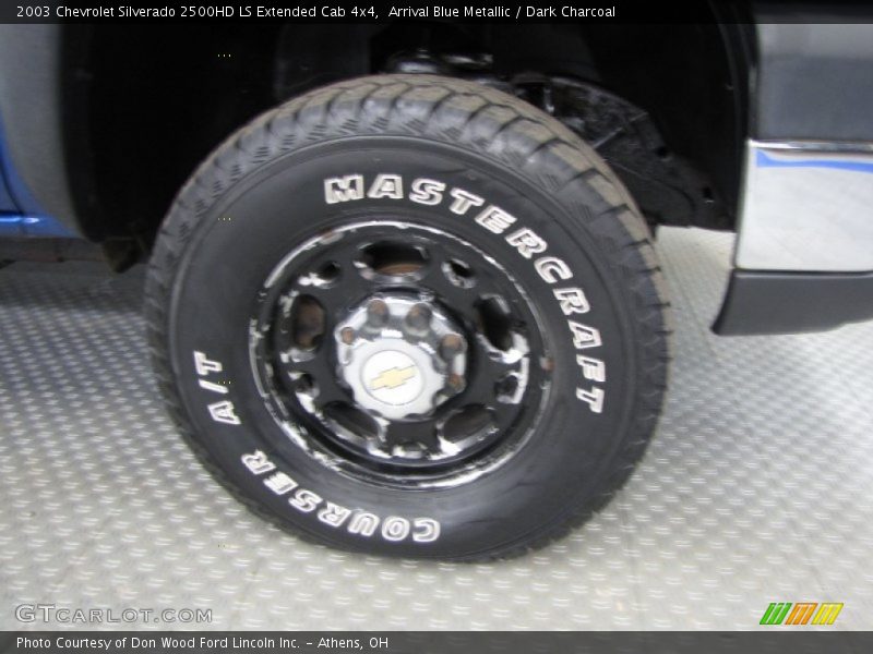 Arrival Blue Metallic / Dark Charcoal 2003 Chevrolet Silverado 2500HD LS Extended Cab 4x4