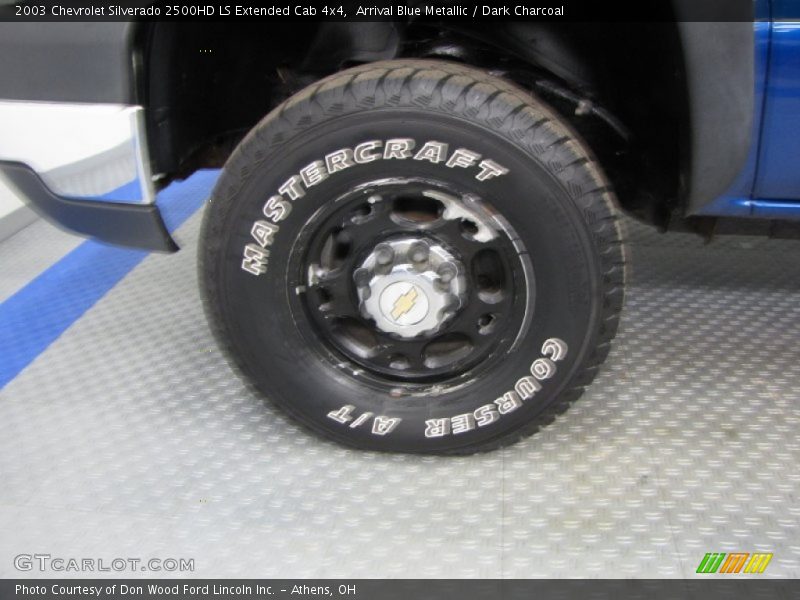 Arrival Blue Metallic / Dark Charcoal 2003 Chevrolet Silverado 2500HD LS Extended Cab 4x4