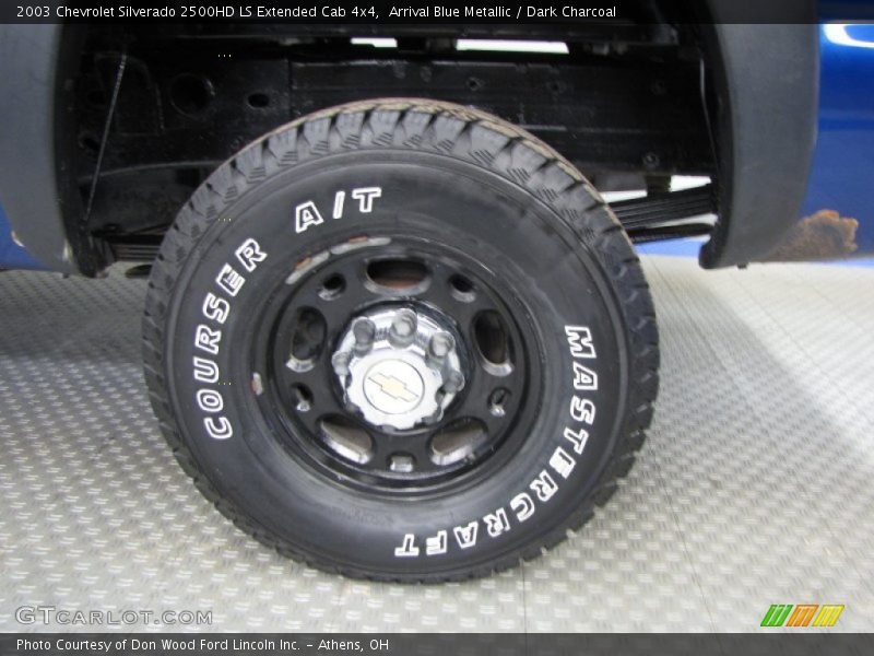 Arrival Blue Metallic / Dark Charcoal 2003 Chevrolet Silverado 2500HD LS Extended Cab 4x4