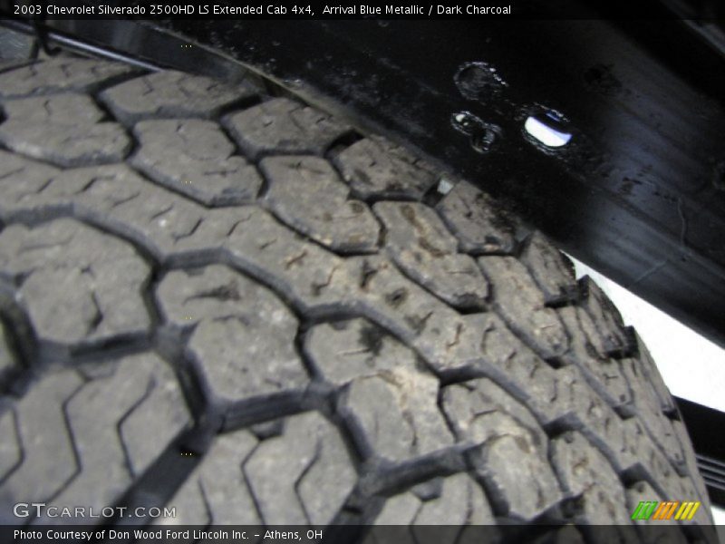 Arrival Blue Metallic / Dark Charcoal 2003 Chevrolet Silverado 2500HD LS Extended Cab 4x4