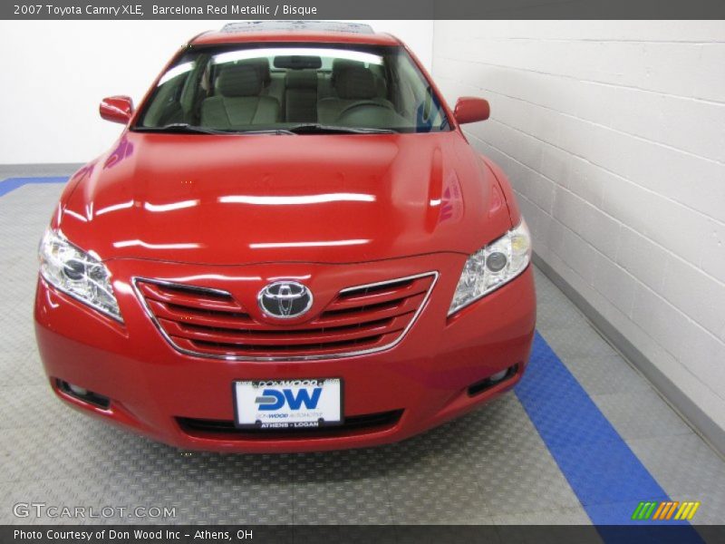 Barcelona Red Metallic / Bisque 2007 Toyota Camry XLE