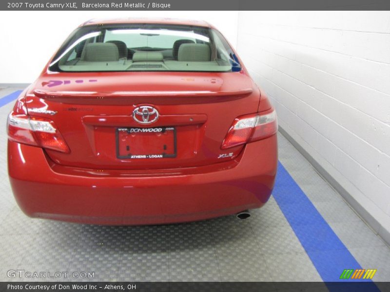 Barcelona Red Metallic / Bisque 2007 Toyota Camry XLE