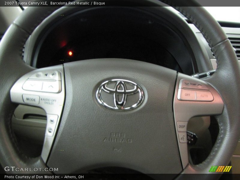 Barcelona Red Metallic / Bisque 2007 Toyota Camry XLE