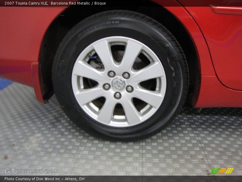 Barcelona Red Metallic / Bisque 2007 Toyota Camry XLE