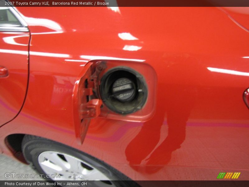 Barcelona Red Metallic / Bisque 2007 Toyota Camry XLE