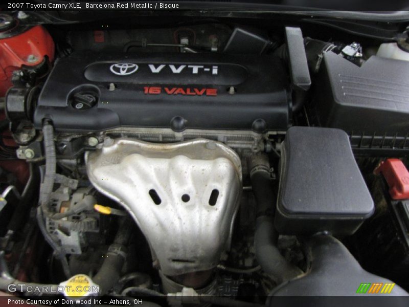 Barcelona Red Metallic / Bisque 2007 Toyota Camry XLE
