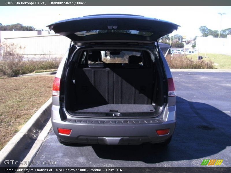Titanium Silver / Black 2009 Kia Borrego EX V6