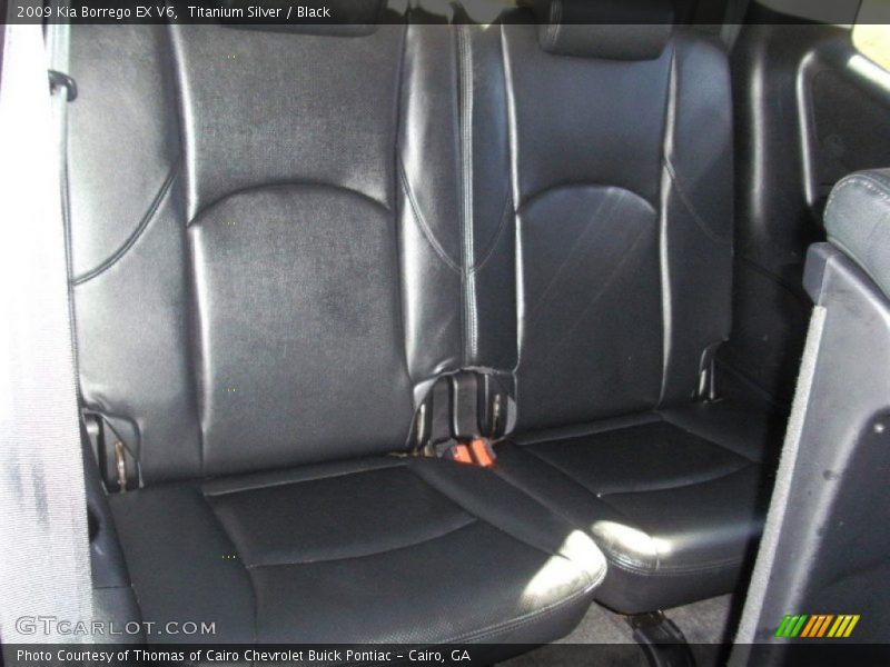 Titanium Silver / Black 2009 Kia Borrego EX V6