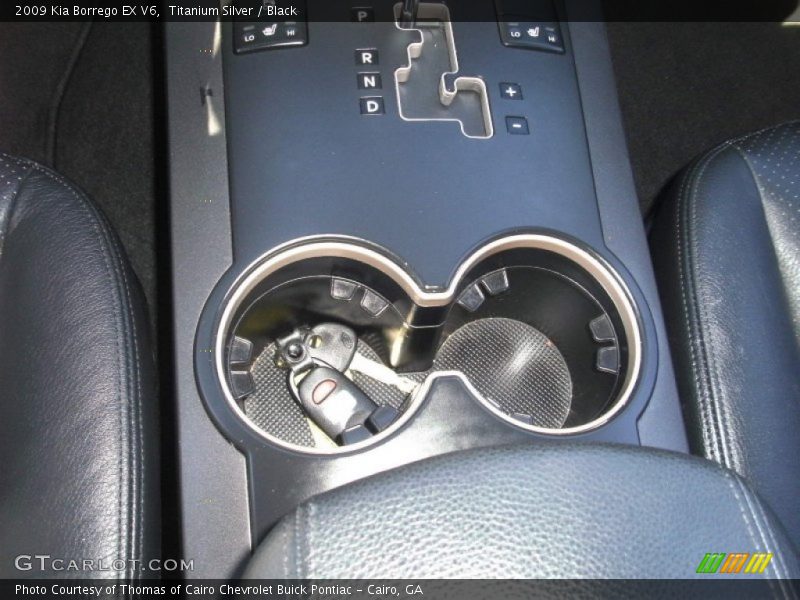 Titanium Silver / Black 2009 Kia Borrego EX V6