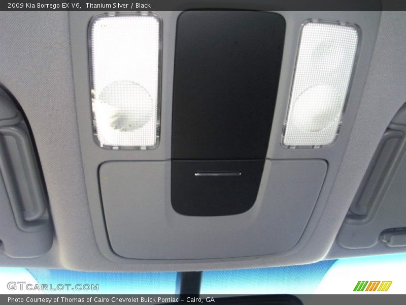 Titanium Silver / Black 2009 Kia Borrego EX V6