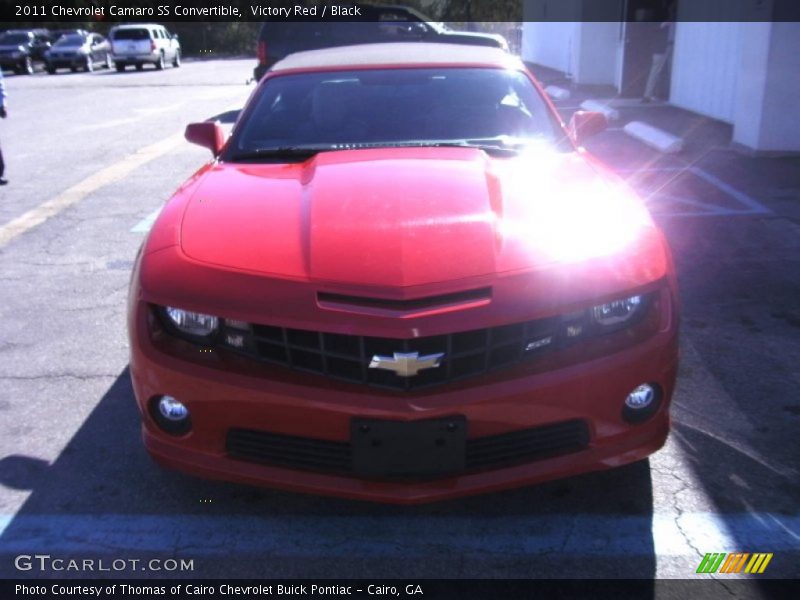 Victory Red / Black 2011 Chevrolet Camaro SS Convertible