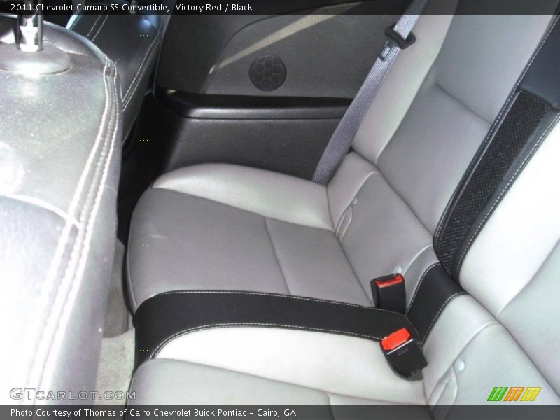 Victory Red / Black 2011 Chevrolet Camaro SS Convertible