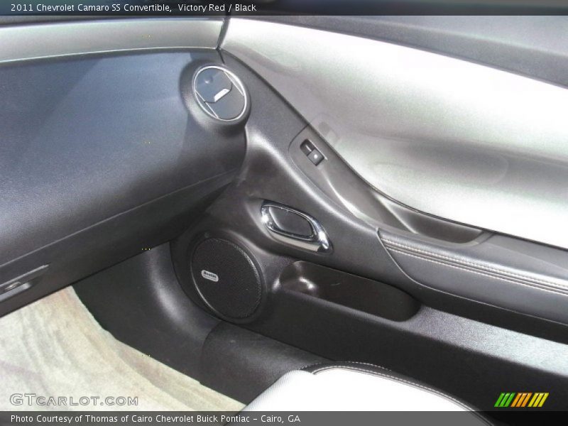 Victory Red / Black 2011 Chevrolet Camaro SS Convertible