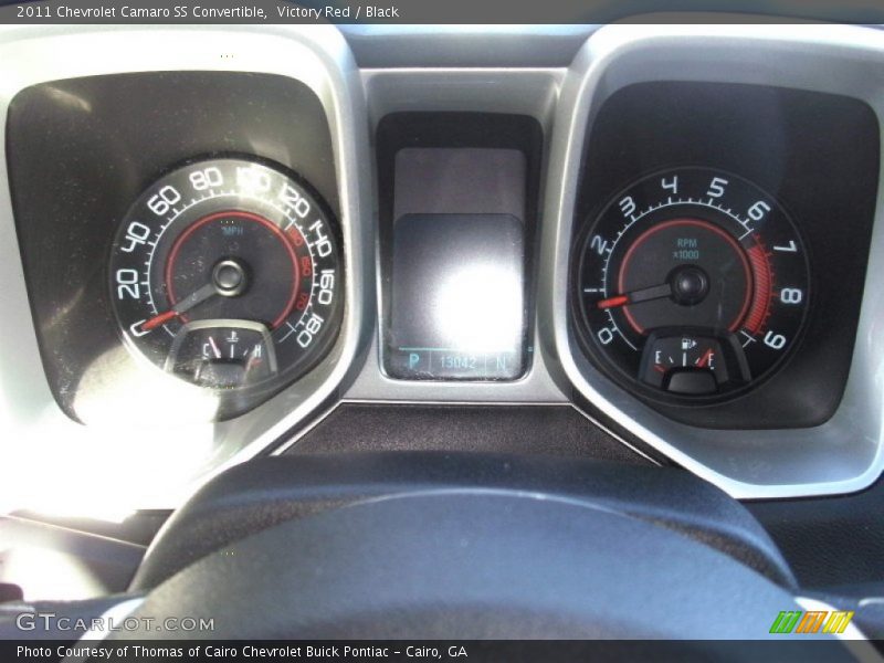 Victory Red / Black 2011 Chevrolet Camaro SS Convertible