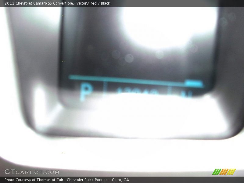 Victory Red / Black 2011 Chevrolet Camaro SS Convertible