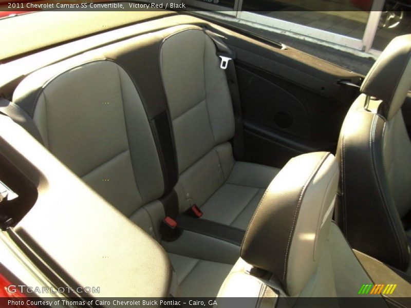 Victory Red / Black 2011 Chevrolet Camaro SS Convertible
