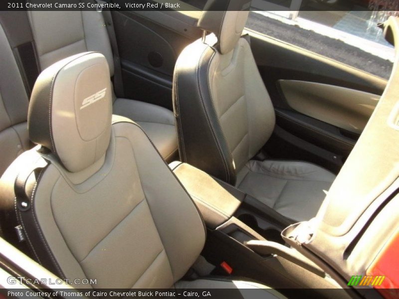 Victory Red / Black 2011 Chevrolet Camaro SS Convertible