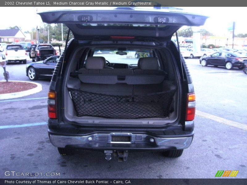 Medium Charcoal Gray Metallic / Medium Gray/Neutral 2002 Chevrolet Tahoe LS