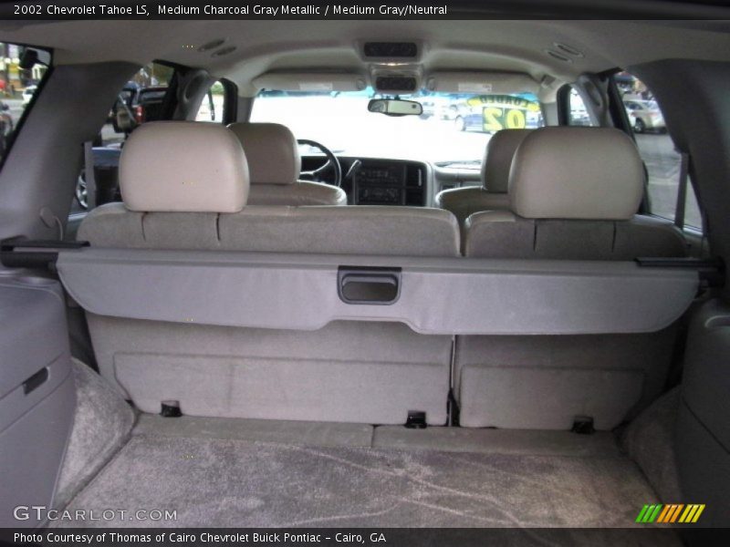 Medium Charcoal Gray Metallic / Medium Gray/Neutral 2002 Chevrolet Tahoe LS